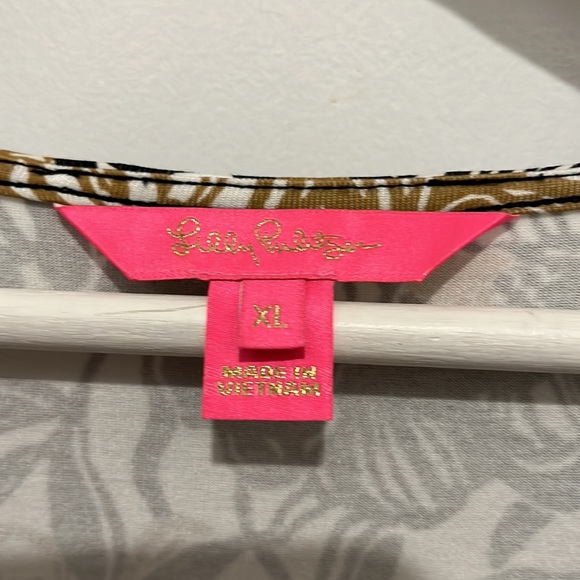Lilly Pulitzer Talley Dress EUC. Ladies XL. Easy breezy style, day to night. - Picture 3 of 10